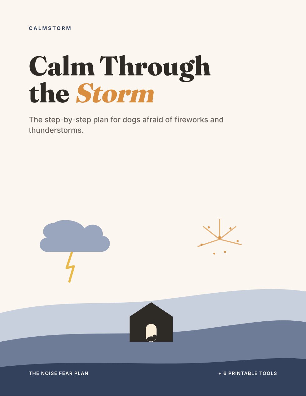 Calm Through the Storm guide cover